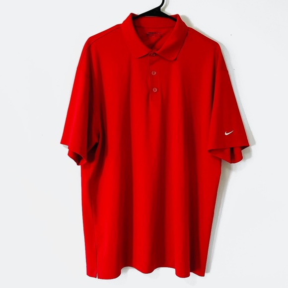 Nike Golf Dry Fit Short Sleeve Polo Shirt Size XXL - Picture 1 of 5